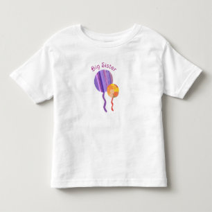 Stor syster-tröja - Ballongtema T Shirt