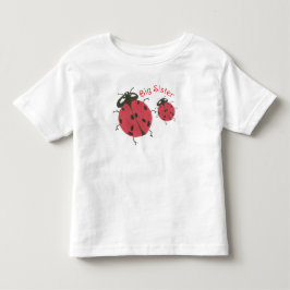 Stor syster-tröja - Nyckelpiga tema T Shirt