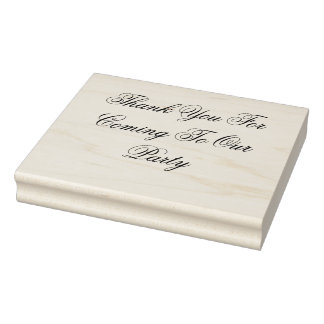 Stor: Tack för att komma till Party Stämpel