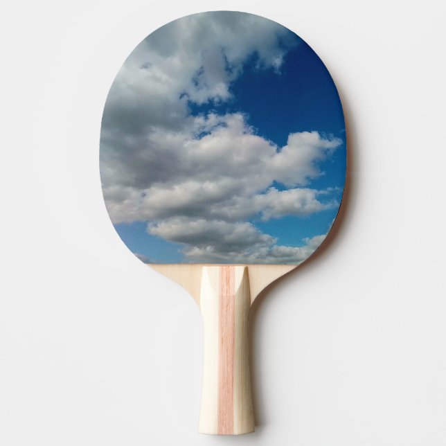 Stor täckning av moln pingisracket (Framsidan)