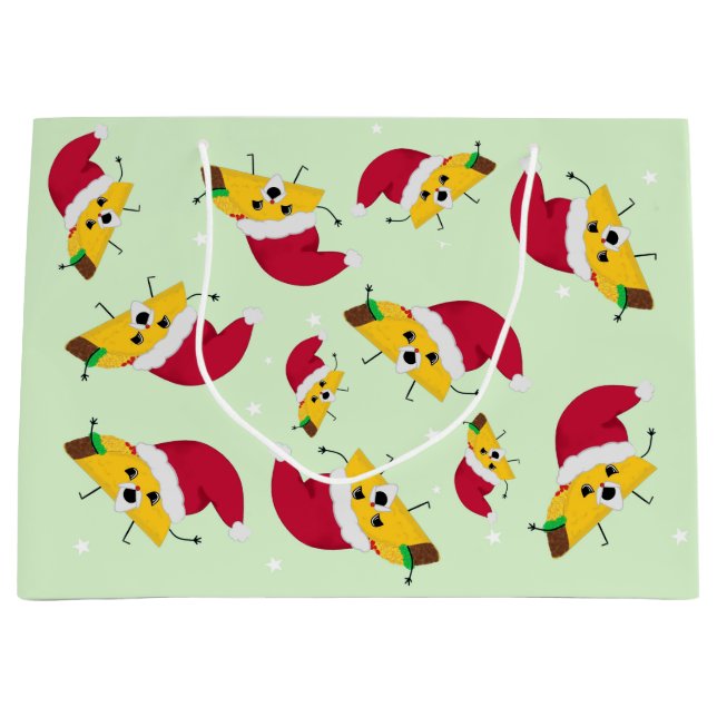Stor Taco Santa julklapp (Framsidan)