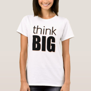 Stor tänka t shirt