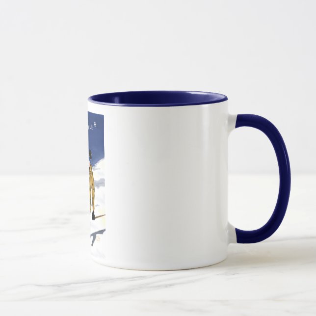 Stor tasse för Que laneige soit/Skieur Mugg (Höger)