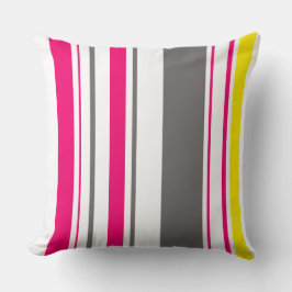 Stor Throw Cushion - Beach Hut Rand Kudde