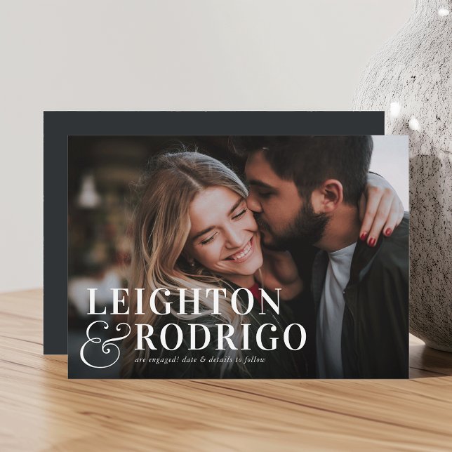 Stor tid | Foto-Förlovning Meddelande (Skapare uppladdad)