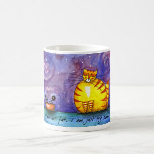 Stor tjockgultkatt - mugg