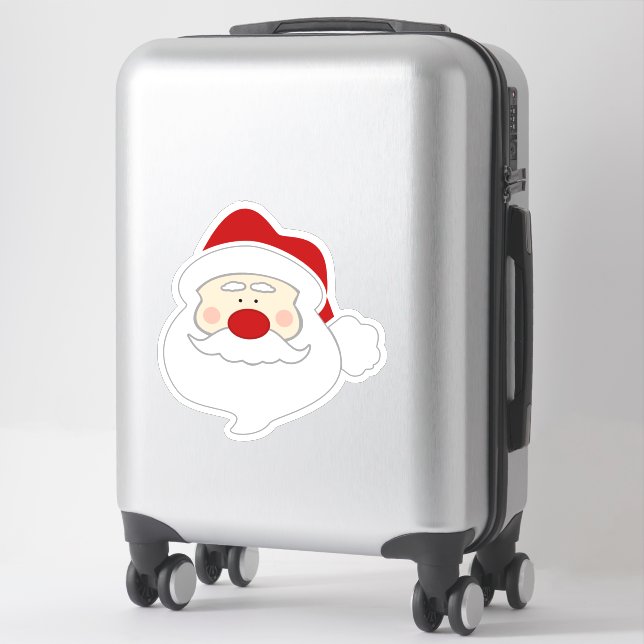 Stor Tomte Klistermärken (Resväska)