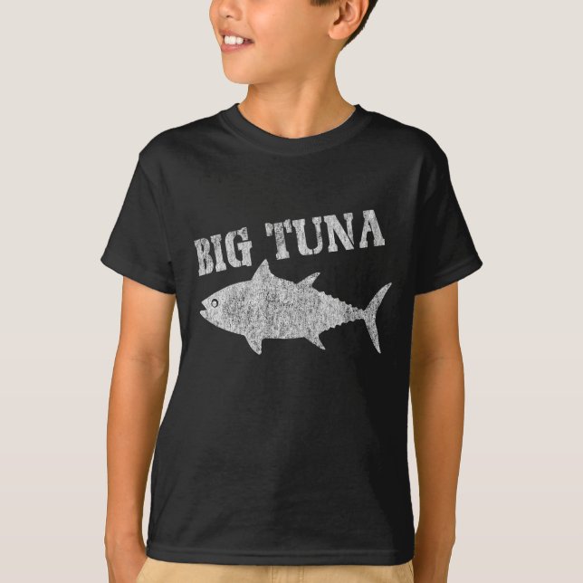 Stor tonfisk t shirt (Framsida)