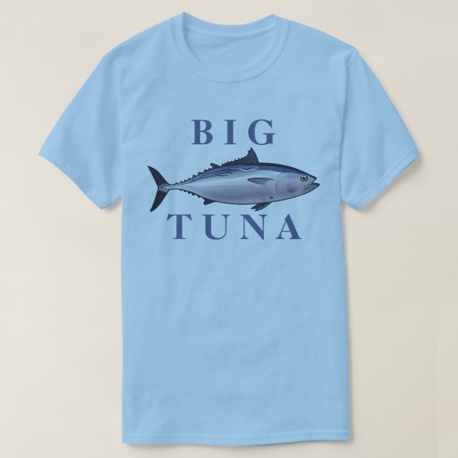 Stor tonfisk t shirt (Design framsida)