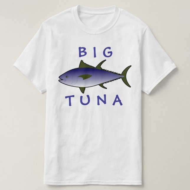 Stor tonfisk t-shirt (Design framsida)