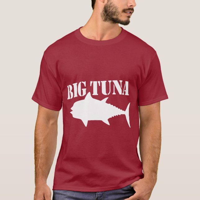 Stor tonfisk t-shirt (Framsida)