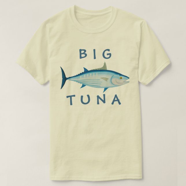 Stor tonfisk tee shirt (Design framsida)