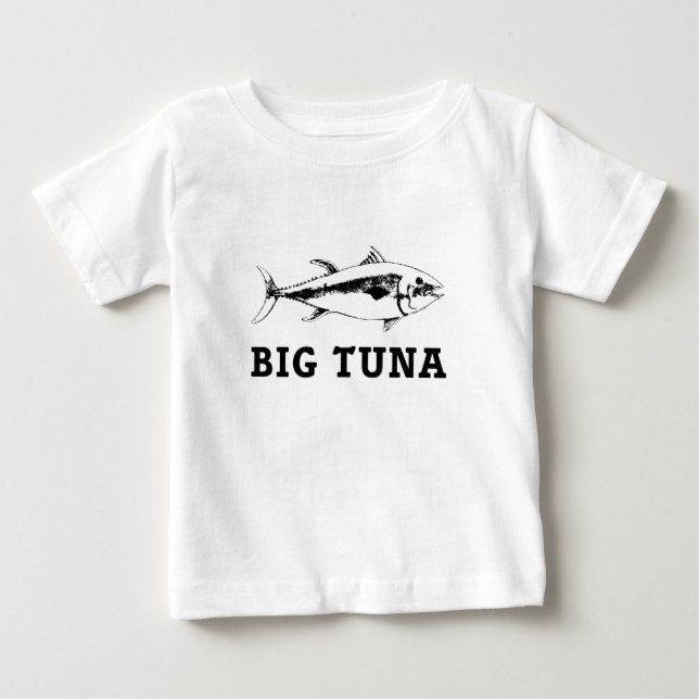 Stor tonfisk tee shirt (Framsida)