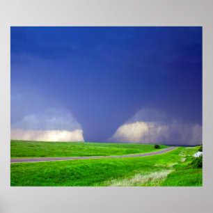 (Stor) tornadoaffisch - 29x24 Poster