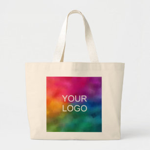 Stor Tote bags Company Logotyp  hit Trendig mall Jumbo Tygkasse