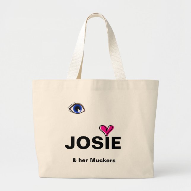 Stor totobage jumbo tygkasse (Framsidan)