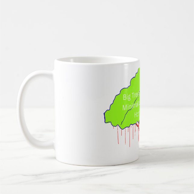 Stor Träd Väggkonst | Stor Natur  Kaffemugg (Vänster)