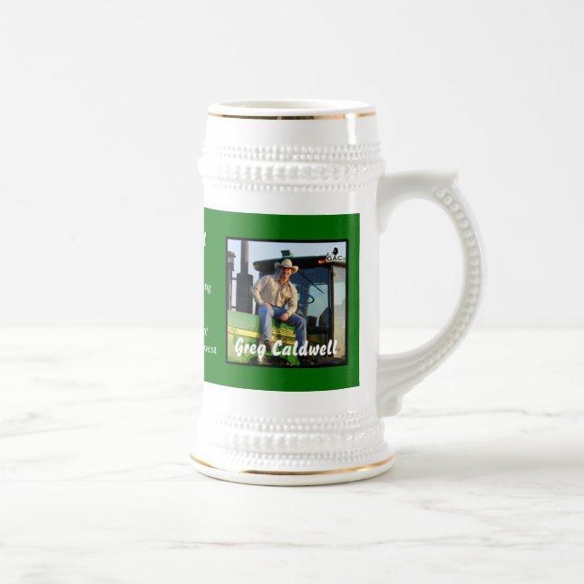STOR TRAKTORVIT KERAMISKA STEIN SEJDEL (Höger)