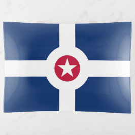 Stor trinket fack med flagga Indianapolis, Förenta