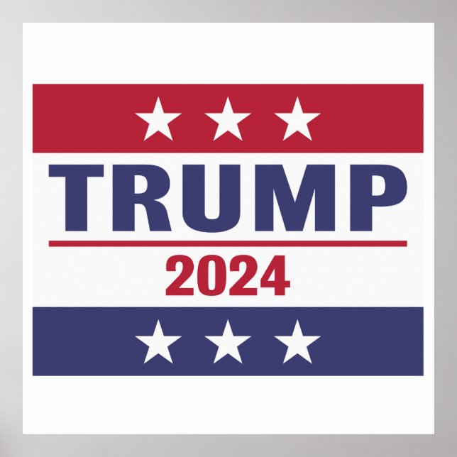Stor trump 2024 poster (Framsidan)