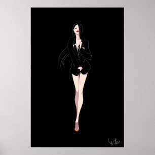 Stor Tuxaffisch Poster