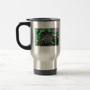 Stor ugglatravel mug resemugg