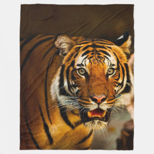 Stor ullfilt för tiger fleecefilt
