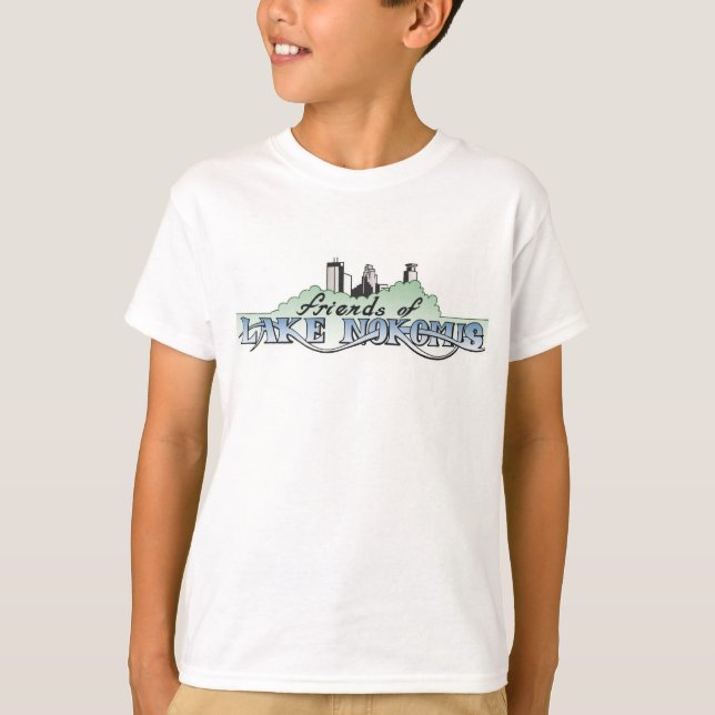 Stor ungeT-tröja Tee Shirt (Framsida)