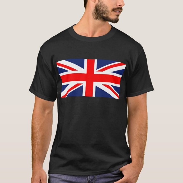 Stor Union Jack.png T-shirt (Framsida)
