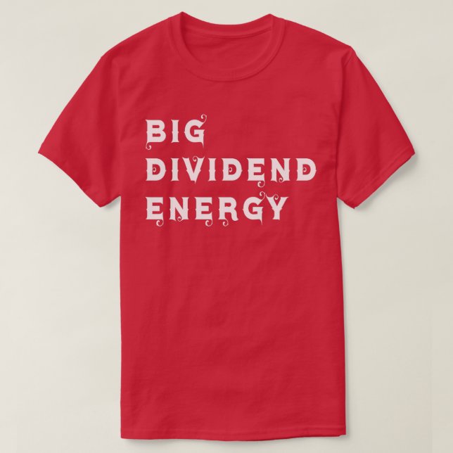 Stor utdelning Energy 5 T Shirt (Design framsida)