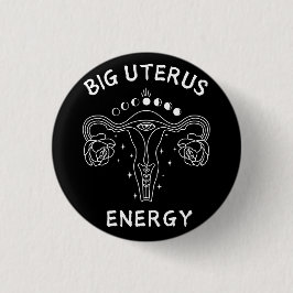 Stor Uterus Energy Feminist Knapp