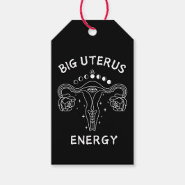 Stor Uterus Energy Feminist Presentetikett