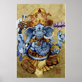 Stor utskrift av Ganesh Poster