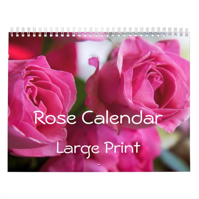 Stor utskrift av ro-väggskalender kalender (Omslag)