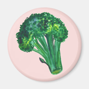 Stor vacker broccoli magnet