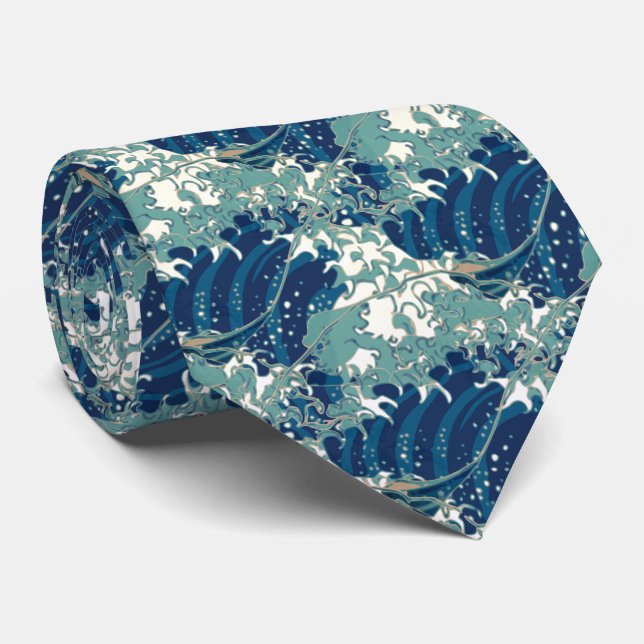 Stor Våg Kraftslips Slips (Rullad)