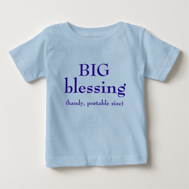 STOR välsignelse Tee Shirt (Framsida)