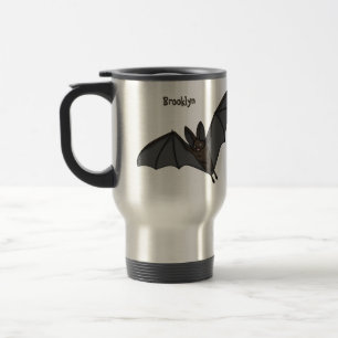 Stor vampyr fladdermus tecknad illustration resemugg