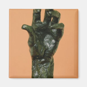 Stor vänstersida räcker (brons), magnet
