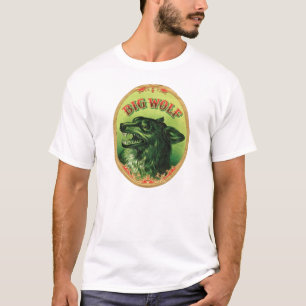 Stor Varg - etikett för cigarretter T-shirt