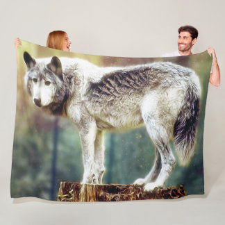 Stor vargfilt (S, M, L storleksanpassar), Fleecefilt