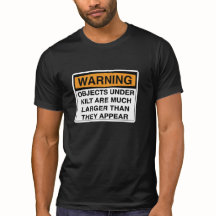 Stor varning - anmärker under kilten