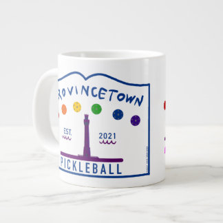 Stor WH Ptown Pickleball Giant Coffee Mugg Jumbo Mugg