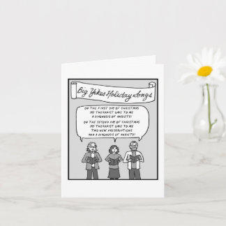 Stor Yikes Julkort: 12 juldagar Kort