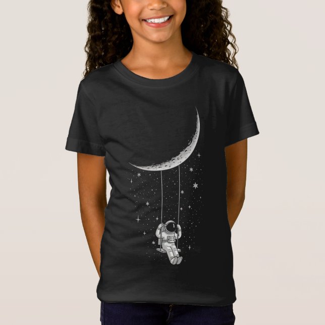 stor yta fylld med stjärnor t shirt (Framsida)