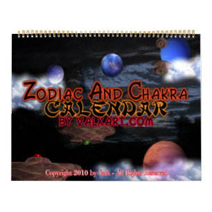 Stor Zodiac & Chakra Calendar Kalender