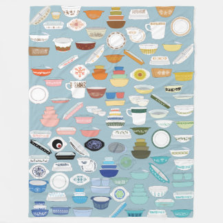Stora 100 biet av Vintage Pyrex Fleece Blanket