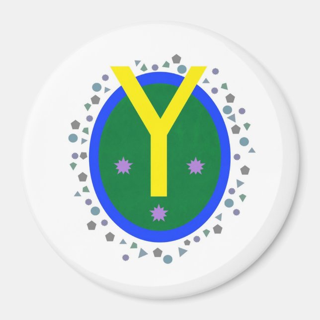 Stora, 3-tums cirkelmagneter magnet (Framsidan)