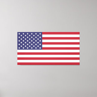 Stora amerikanska Flagga Canvastryck