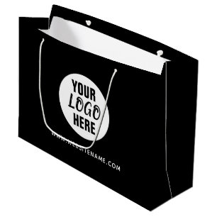 Stora anpassade logotyp/text shopping